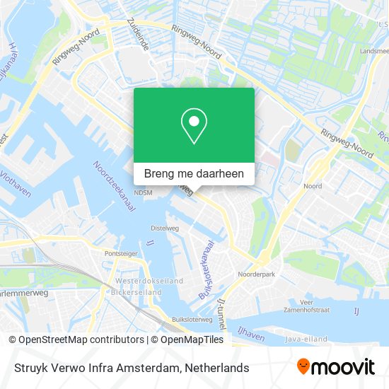 Struyk Verwo Infra Amsterdam kaart