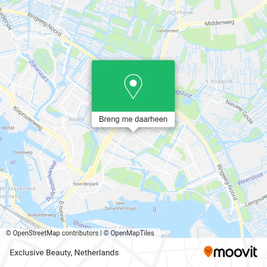 Exclusive Beauty kaart