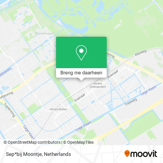 Sep*bij Moontje kaart