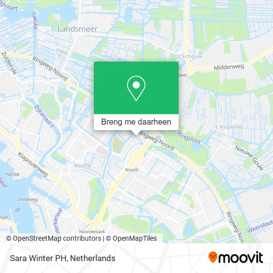 Sara Winter PH kaart