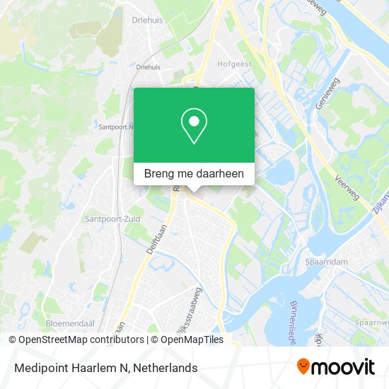 Medipoint Haarlem N kaart