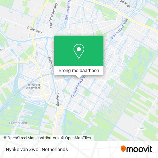 Nynke van Zwol kaart