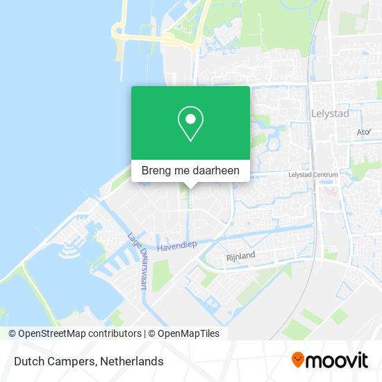 Dutch Campers kaart
