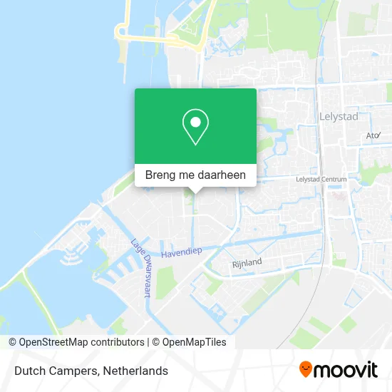Dutch Campers kaart