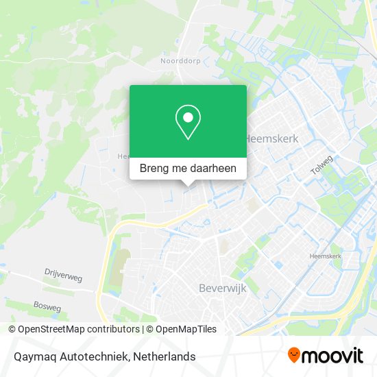 Qaymaq Autotechniek kaart