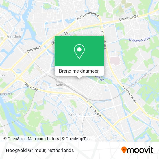 Hoogveld Grimeur kaart