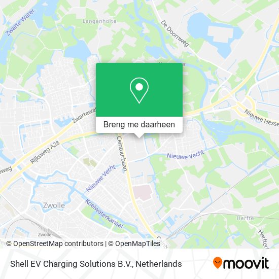 Shell EV Charging Solutions B.V. kaart