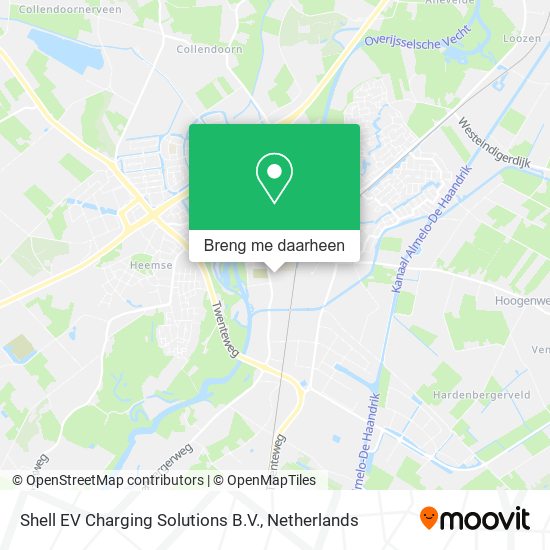 Shell EV Charging Solutions B.V. kaart