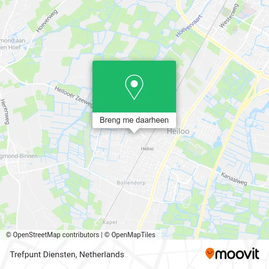 Trefpunt Diensten kaart