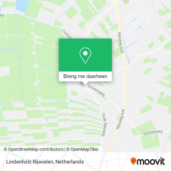 Lindenholz Rijwielen kaart