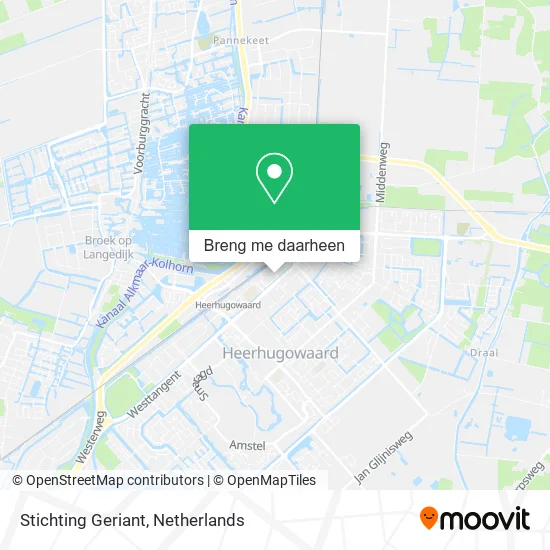 Stichting Geriant kaart