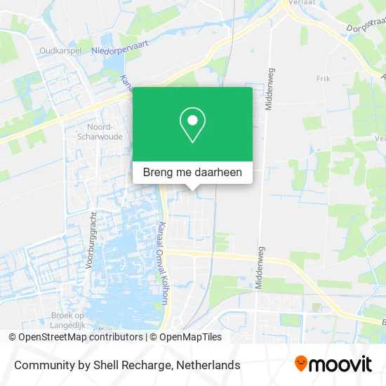 Community by Shell Recharge kaart