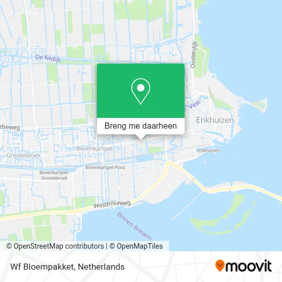 Wf Bloempakket kaart