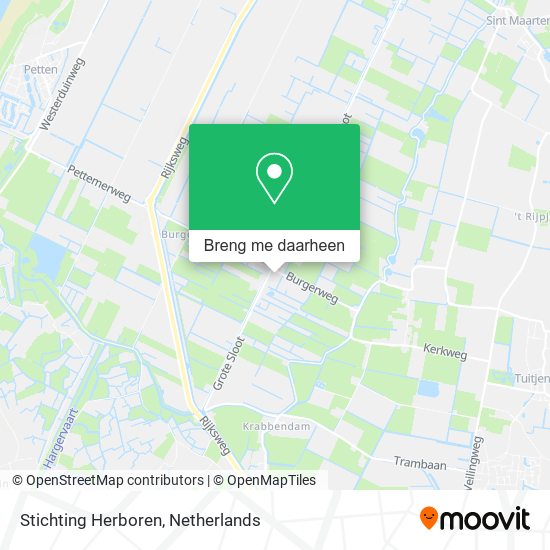 Stichting Herboren kaart