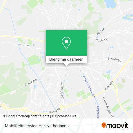 Mobiliteitsservice Har kaart