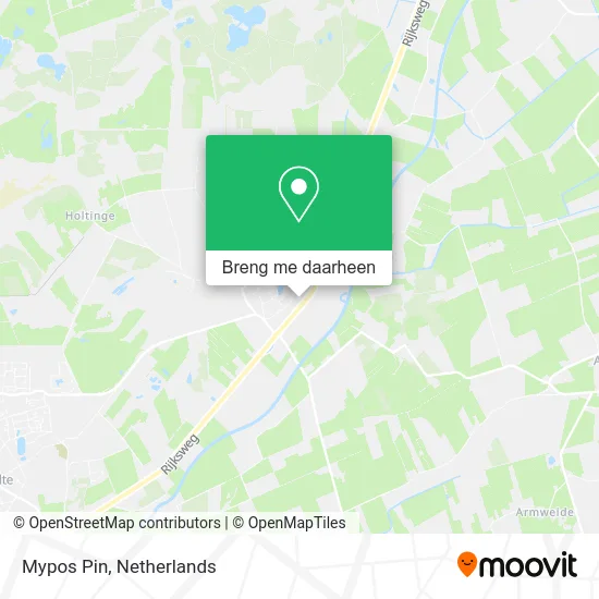 Mypos Pin kaart