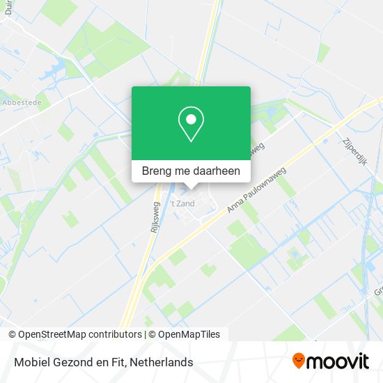 Mobiel Gezond en Fit kaart