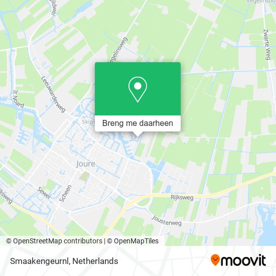 Smaakengeurnl kaart