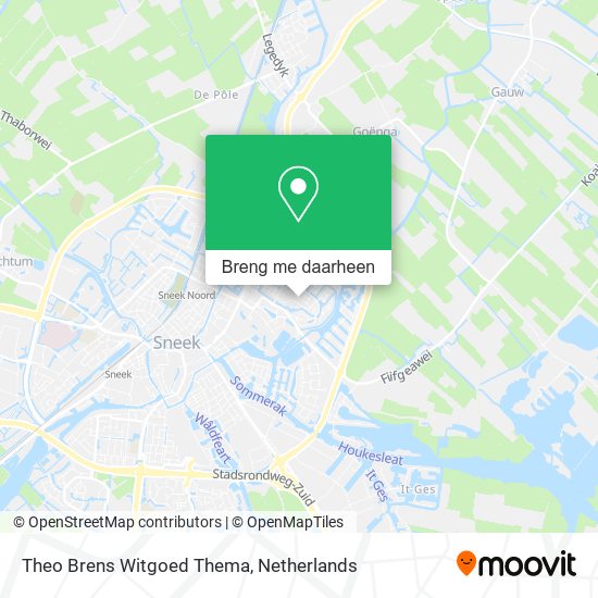 Theo Brens Witgoed Thema kaart