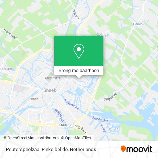 Peuterspeelzaal Rinkelbel de kaart