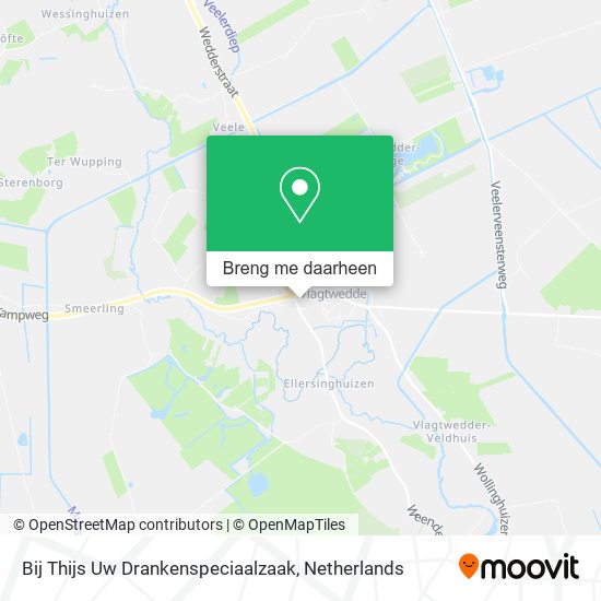 Bij Thijs Uw Drankenspeciaalzaak kaart