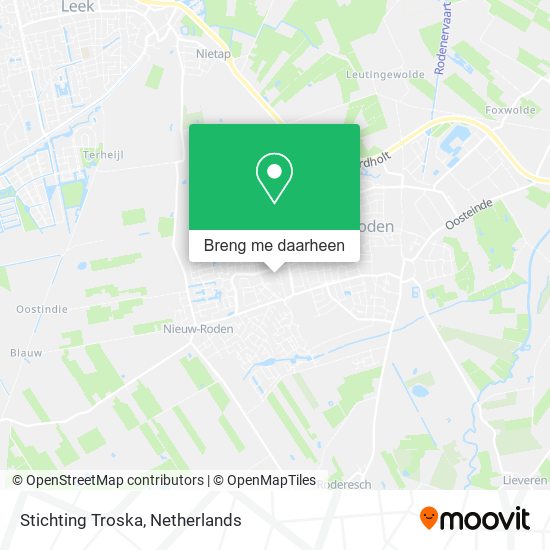 Stichting Troska kaart