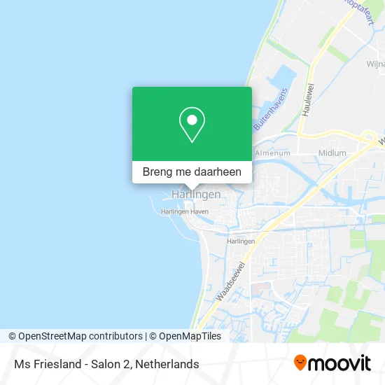 Ms Friesland - Salon 2 kaart