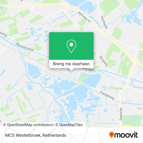 MCS Westerbroek kaart