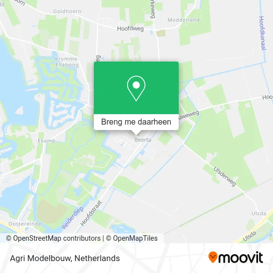Agri Modelbouw kaart
