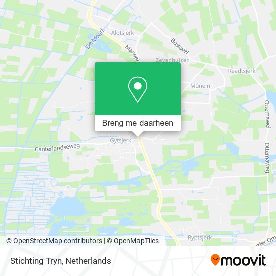 Stichting Tryn kaart