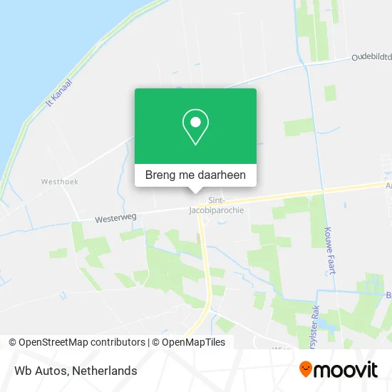 Wb Autos kaart