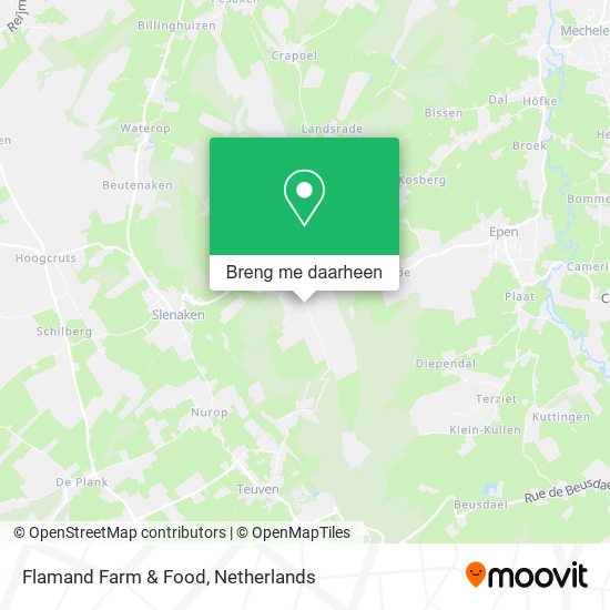 Flamand Farm & Food kaart