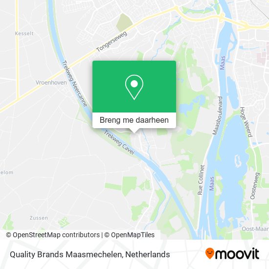 Quality Brands Maasmechelen kaart