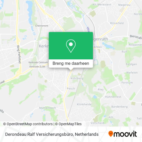 Derondeau Ralf Versicherungsbüro kaart
