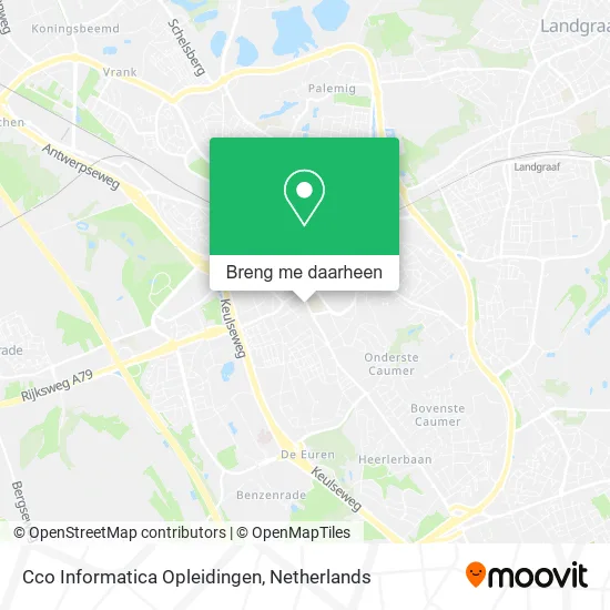 Cco Informatica Opleidingen kaart
