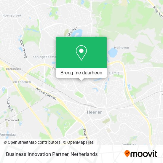 Business Innovation Partner kaart