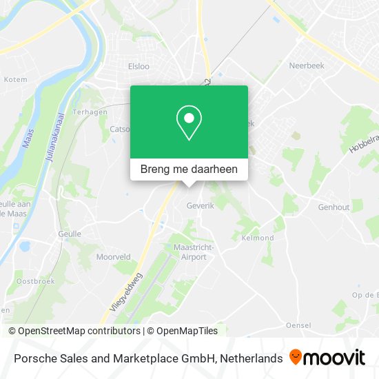 Porsche Sales and Marketplace GmbH kaart
