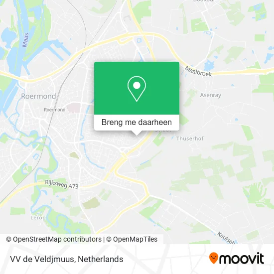 VV de Veldjmuus kaart