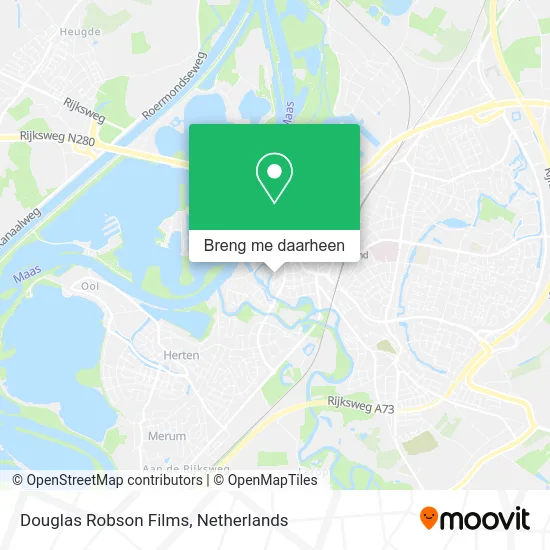 Douglas Robson Films kaart