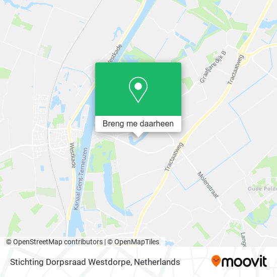 Stichting Dorpsraad Westdorpe kaart