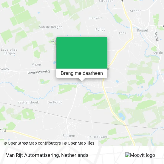 Van Rijt Automatisering kaart