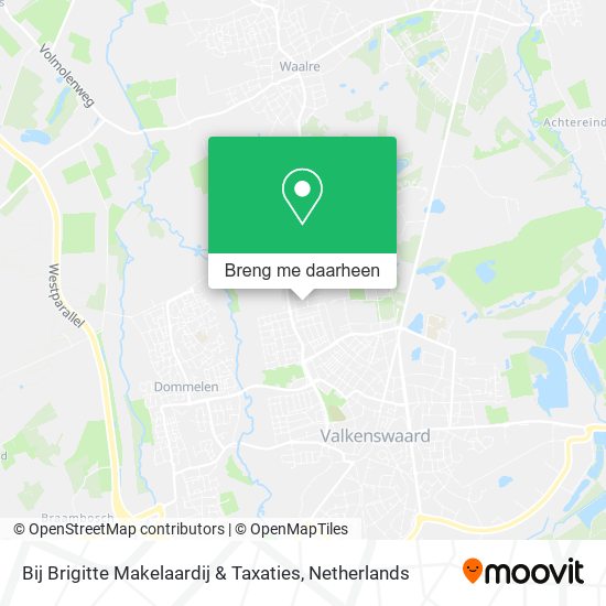 Bij Brigitte Makelaardij & Taxaties kaart
