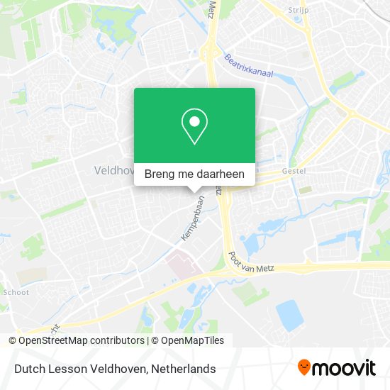 Dutch Lesson Veldhoven kaart