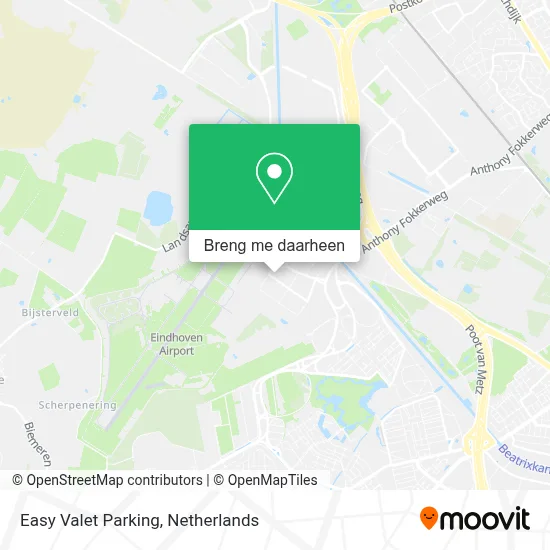 Easy Valet Parking kaart