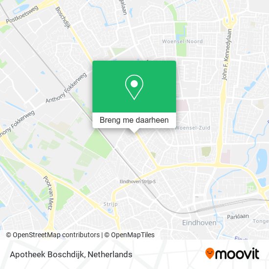 Apotheek Boschdijk kaart