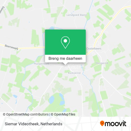 Siemar Videotheek kaart
