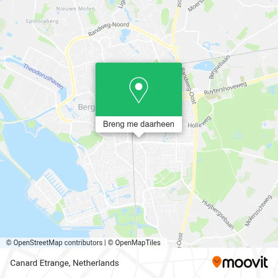 Canard Etrange kaart