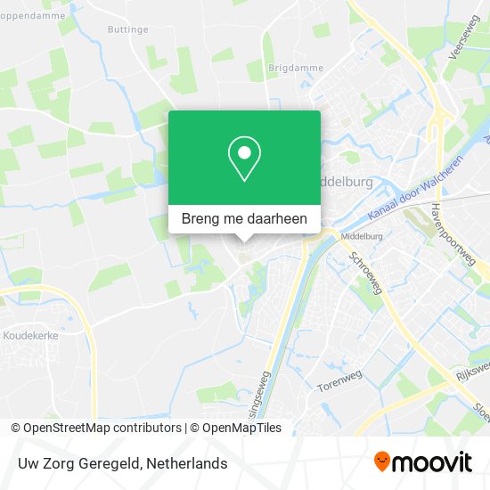 Uw Zorg Geregeld kaart