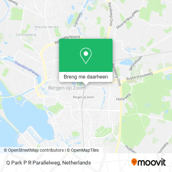 Q Park P R Parallelweg kaart