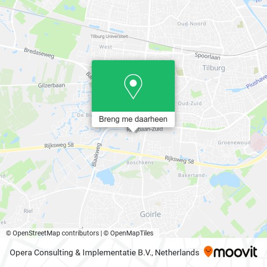 Opera Consulting & Implementatie B.V. kaart